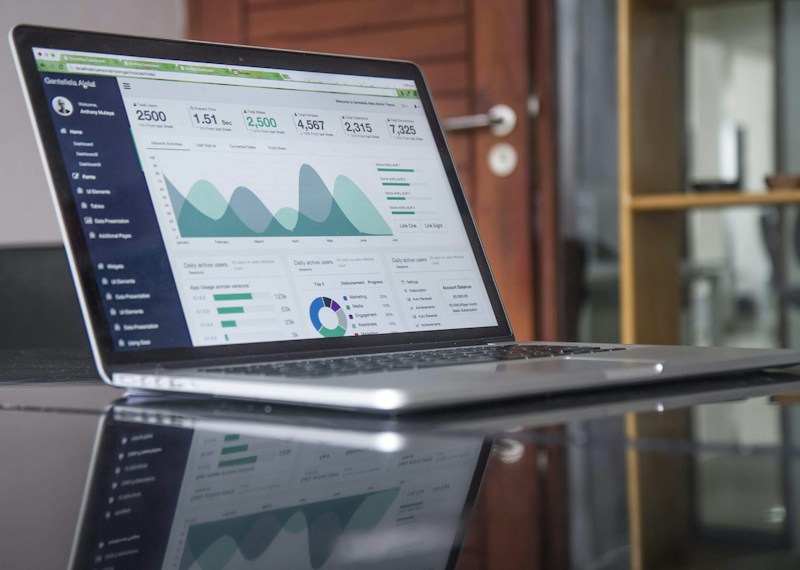 Digital reporting workspace used to plan and monitor connected marketing journeys